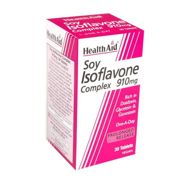 Health Aid Soy Isoflavone Complex 910mg 30 ταμπλέτες