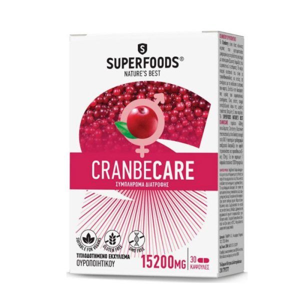 Superfoods CranbeCare 30 κάψουλες