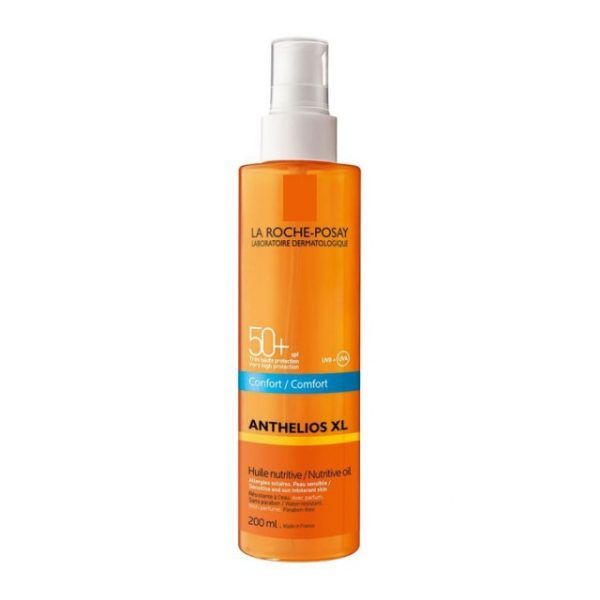 La Roche Posay Anthelios Huile, Λάδι Προστασίας & Θρέψης SPF50, 200ml
