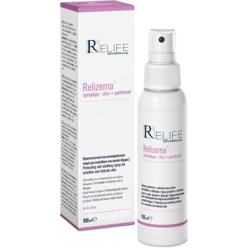Menarini ReLife Relizema "Spray & Go" (Zinc + Panthenol) 100ml