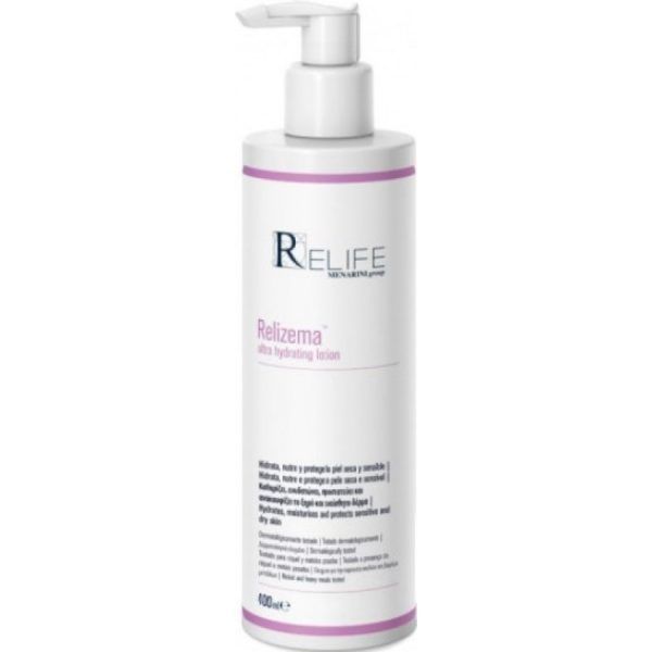 ReLife Relizema Ultra Hydrating Lotion Ενυδατική Λοσιόν για Ξηρές / Ευαίσθητες Επιδερμίδες, 400ml