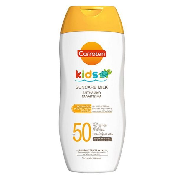 Carroten Kids Suncare Face & Body Milk SPF50 200ml
