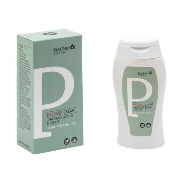 Medisei Panthenol Extra Immediate Action & Relief Massage Cream Ενυδατική Κρέμα για Τοπικό Μασάζ Άμεσης Δράσης & Ανακούφισης 120ml
