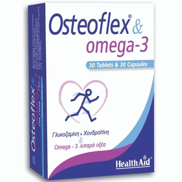 Health Aid Osteoflex & Omega 3, 30caps & 30tabs