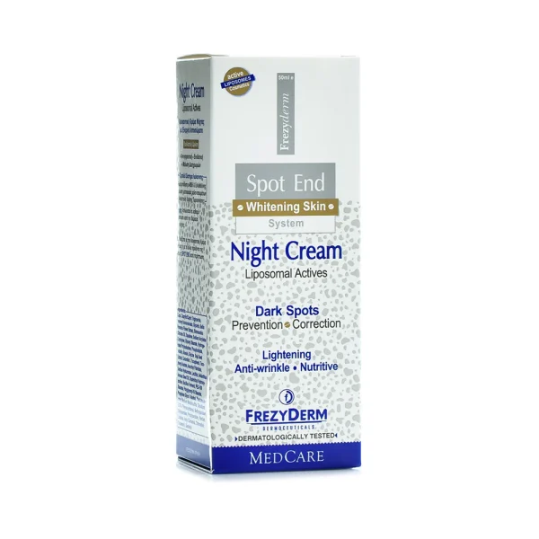 Frezyderm Spot-End Night Cream Κρέμα Νύχτας για Πανάδες Προσώπου, 50ml