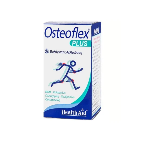 Health Aid Osteoflex Plus Υποστήριξη Αρθρώσεων & Συνδετικών Ιστών (Αθλητές - Αρθρώσεις - Οστά) 60 tabs