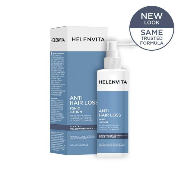 Helenvita Anti Hair Loss Tonic Lotion Τονωτική Λοσιόν για την Τριχόπτωση, 100ml