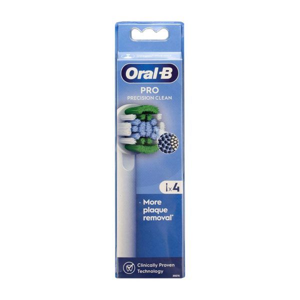 Oral-B Precision Clean Ανταλλακτικές Κεφαλές, 4τεμ