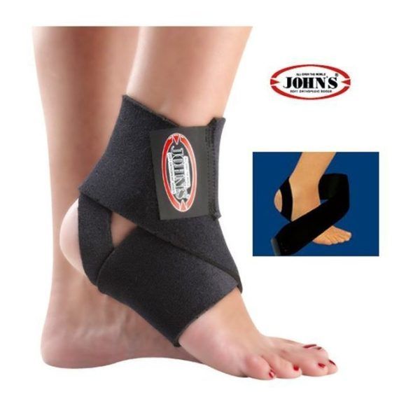 John's Επιστραγαλίδα Wrap Around Black Line One Size 120214, 1 Tεμάχιο