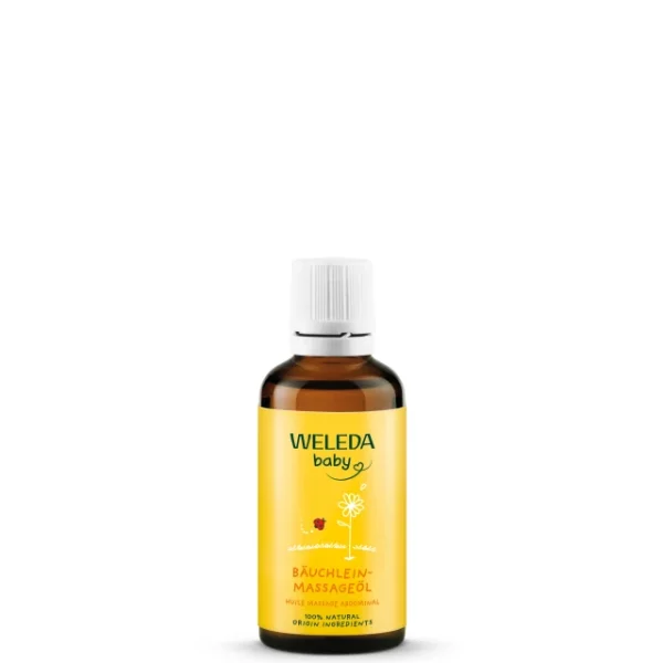 Weleda Baby Oil Καθημερινό Λάδι Μασάζ με Αμύγδαλο για την Κοιλίτσα του Μωρού, 50ml