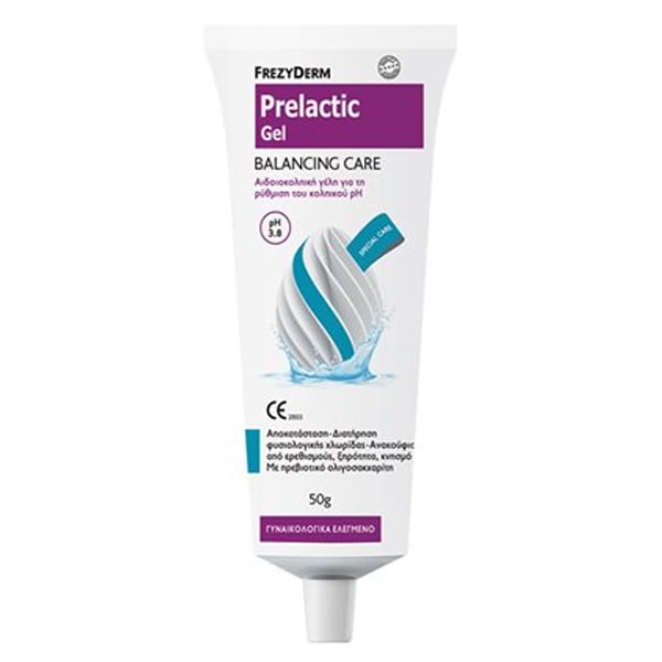Frezyderm Prelactic Gel Balancing Care Κολπικό Gel Ανακούφισης της Ευαίσθητης Περιοχής, 50g