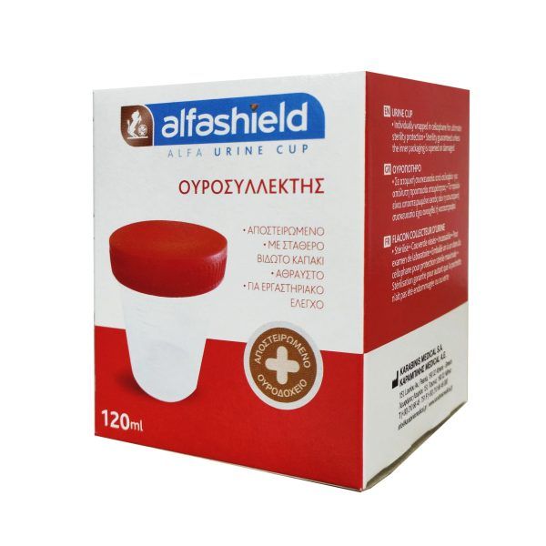 Alfashield Ουροσυλλέκτης 120ml