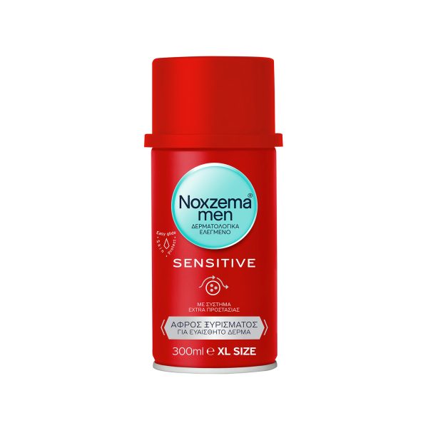 Noxzema Protective Shave Sensitive Skin Αφρός Ξυρίσματος για το ευαίσθητο δέρμα, 300ml