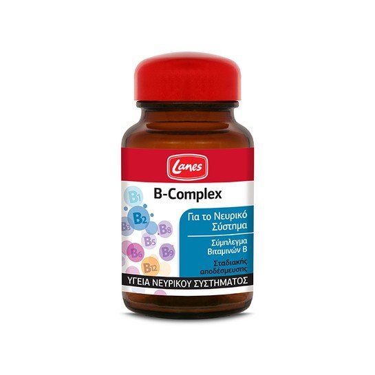 Lanes B-Complex 60tabs (Σύμπλεγμα Βιταμινών Β)