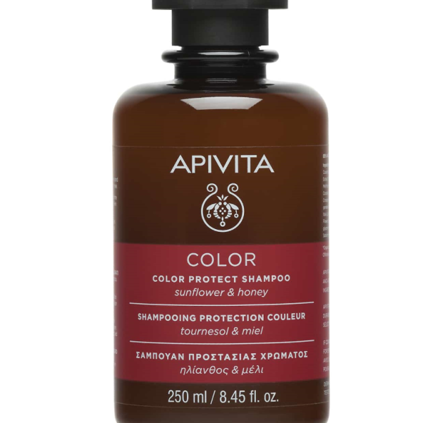 Apivita Σαμπουάν Προστασίας Χρώματος Ηλίανθος & Μέλι 250ml