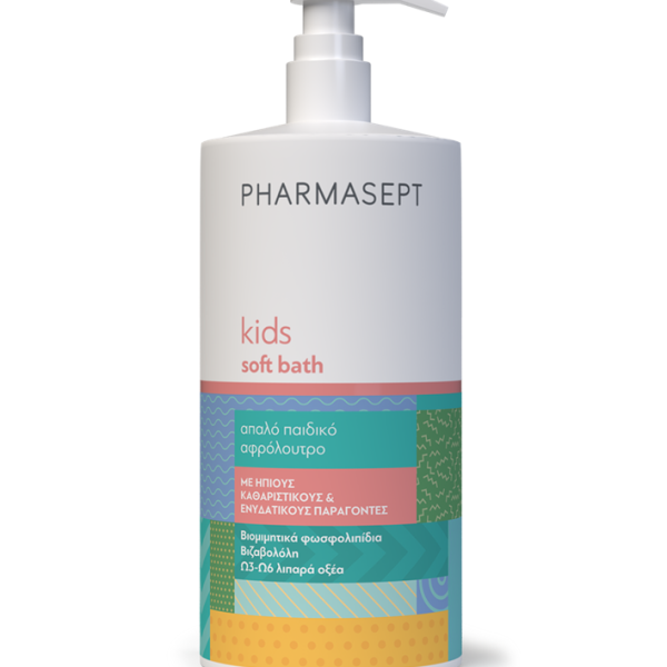 Pharmasept Kids Soft Bath Απαλό Παιδικό Αφρόλουτρο 1L