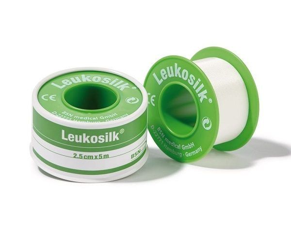 LEUKOSILK ΤΑΙΝΙΑ ΑΠΟ ΜΕΤΑΞΙ 4,6x2,5cm