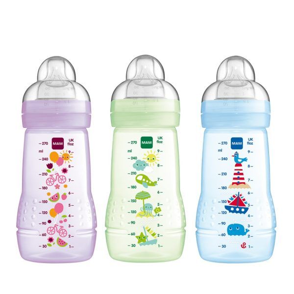 MAM – Easy Active Baby Bottle με Θηλή Σιλικόνης 2+ Μηνών 270 ml