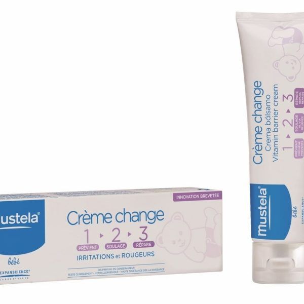 Mustela Creme Pour Le Change 1 2 3 100ml (Βρεφική Κρέμα για Αλλαγή Πάνας)