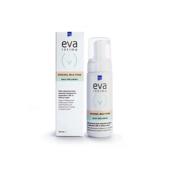 Intermed Eva Original Mild Foam Daily Wellness Αφρός Καθαρισμού για την Ευαίσθητη Περιοχή 150ml.