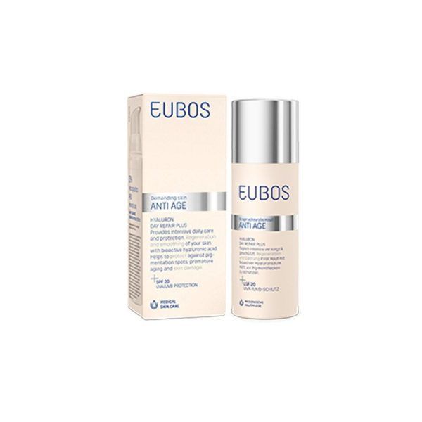 Eubos Hyaluron Day Repair Plus SPF20 Αντιρυτιδική Κρέμα Ημέρας, 50ml