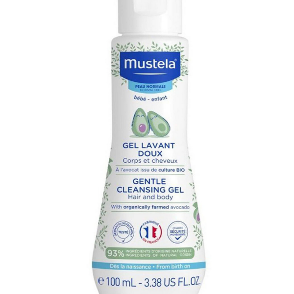 Mustela Bebe Gentle Cleansing Gel Απαλό Αφροντούς για Σώμα & Μαλλιά, 100ml