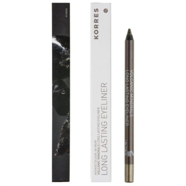 Korres Volcanic Minerals Μηχανικό Μολύβι Ματιών Velvet Eyeliner 05 Hunter Green 1τμχ