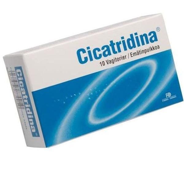 Cicatridina Κολπικά Υπόθετα, x10 Αποκατάσταση σε Ατροφικές και Δυστροφικές Καταστάσεις του Κολπικού Βλεννογόνου