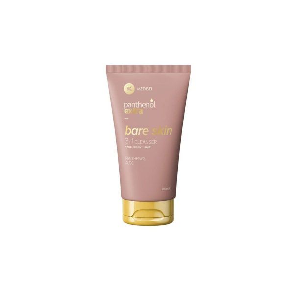 Medisei Panthenol Extra Bare Skin 3 in 1 Face, Body & Hair Gel Cleanser 200ml