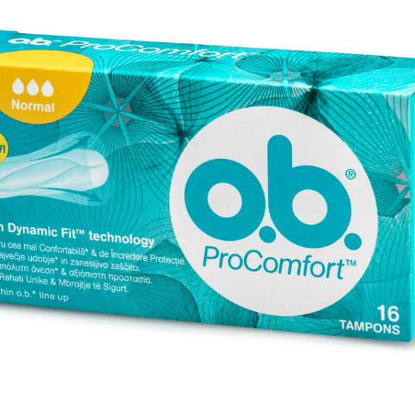 OB ProComfort Normal Ταμπόν Μεσαίας Ροής, 16 τεμάχια