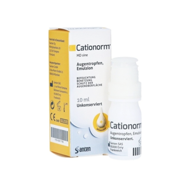 Cationorm Eye Drops Σταγόνες για τη Ξηροφθαλμία, 10ml