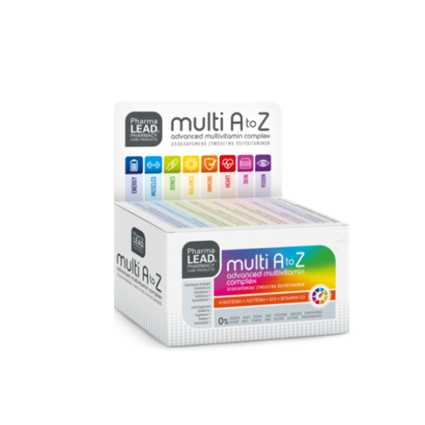 Pharmalead Multi A To Z Advanced Multivitamin Complex Πολυβιταμινούχο Συμπλήρωμα Διατροφής, 30tabs