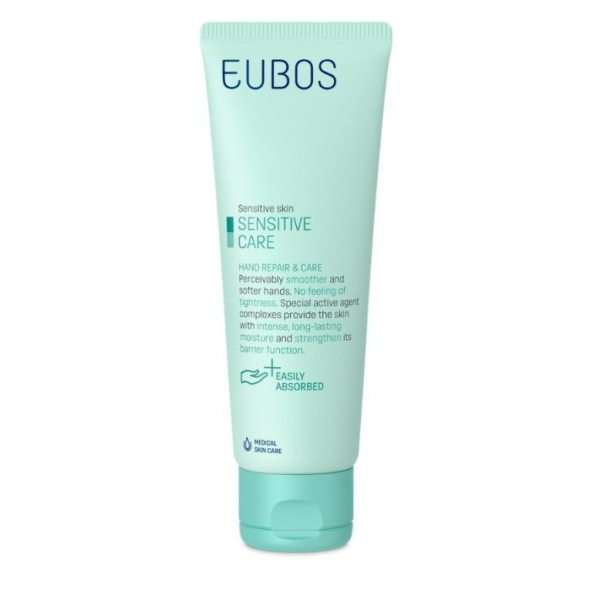 Eubos Sensitive Care Ενυδατική Και Αναπλαστική Κρέμα Χεριών Για Ευαίσθητες Επιδερμίδες 75ml