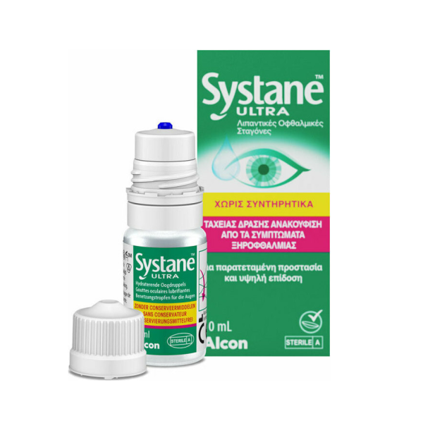 Alcon Systane Ultra (Χωρίς Συντηρητικά) 10ml