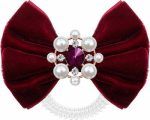 Invisibobble Bowtique British Royal Take a Bow Red Velvet & Pearls Put Your Crown on 1 Τεμάχιο - Image 3