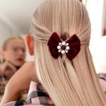 Invisibobble Bowtique British Royal Take a Bow Red Velvet & Pearls Put Your Crown on 1 Τεμάχιο - Image 2