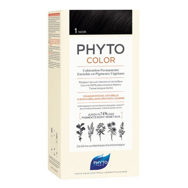 Phyto Phytocolor Νο 1 Black / Μαύρο, 1 τεμάχιο