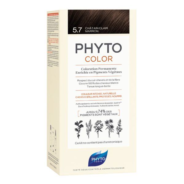 Phyto Phytocolor 5.7 Καστανό Ανοιχτό Μαρόν