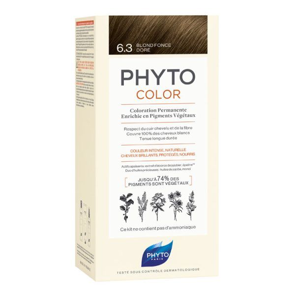 Phyto Phytocolor 6.3 Ξανθό Σκούρο Χρυσό