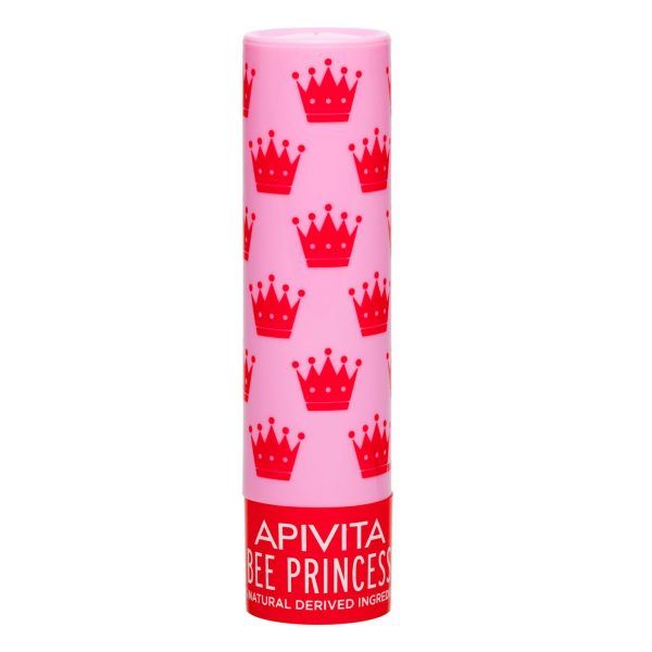 Apivita Lip Care Bee Princess Bio - Eco Με Βιολογικό Βερίκοκο & Βιταμίνες   4,4G