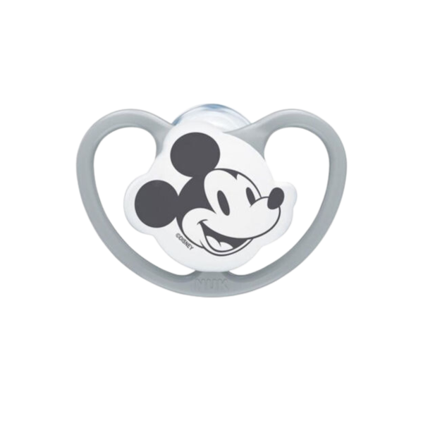 Nuk Space Disney Baby Ορθοδοντική Πιπίλα Σιλικόνης σε Θήκη 18-36m , 1τεμ