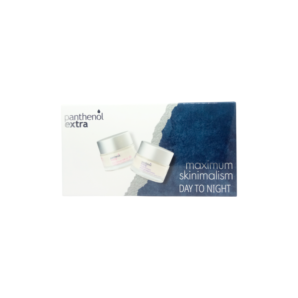Panthenol Extra Maximum Skinimalism Day to Night Ενυδατική Κρέμα Ημέρας SPF15 50ml & Αντιγηραντική Κρέμα Νύχτας 50ml