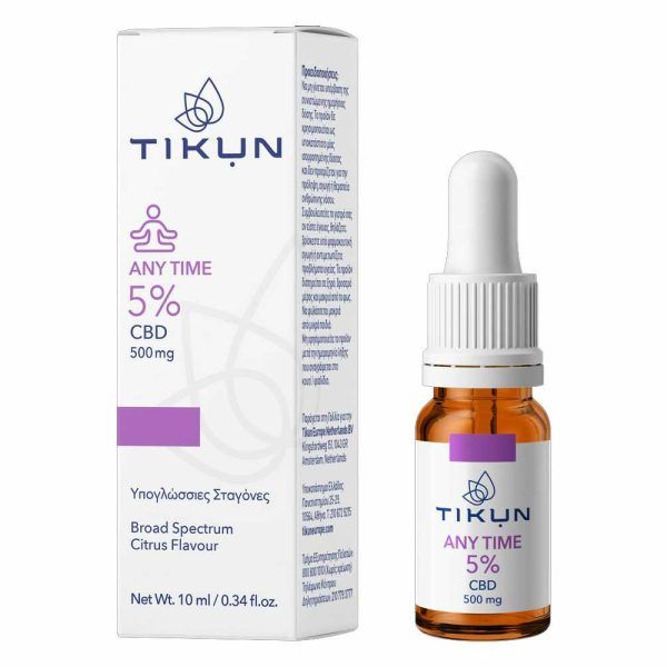 Tikun Any Time 5% CBD 500mg 10ml