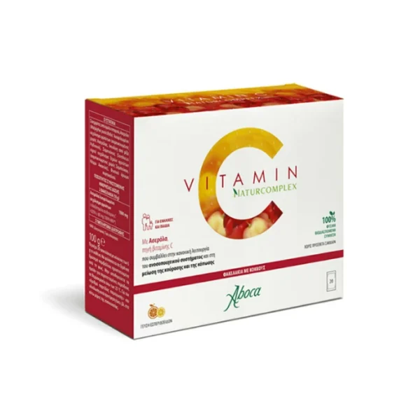 Aboca Vitamin C Naturacomplex Συμπλήρωμα Διατροφής για Ενίσχυση του Ανοσοποιητικού 20 Φακελάκια