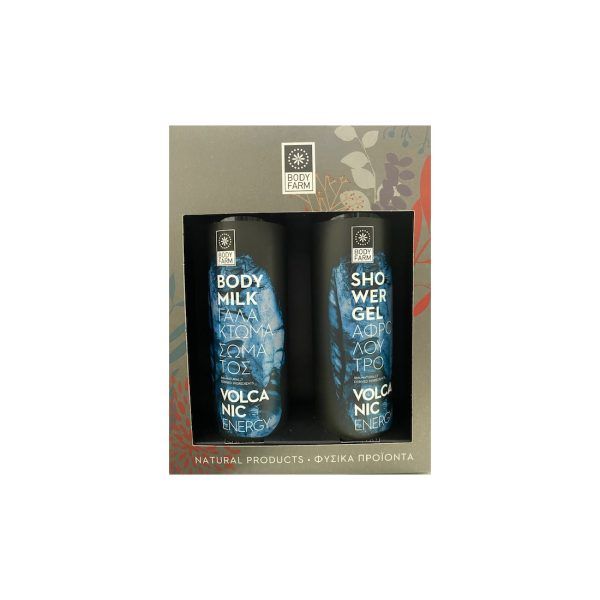 Bodyfarm Body Milk Volcanic Energy 250ml & Bodyfarm Shower Gel Volcano 250ml