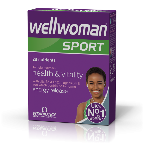 Vitabiotics Wellwoman Sport & Fitness, 30 ταμπλέτες