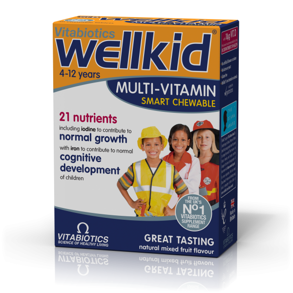 Vitabiotics Wellkid Multi-Vitamin Smart Chewable 30 Tabs