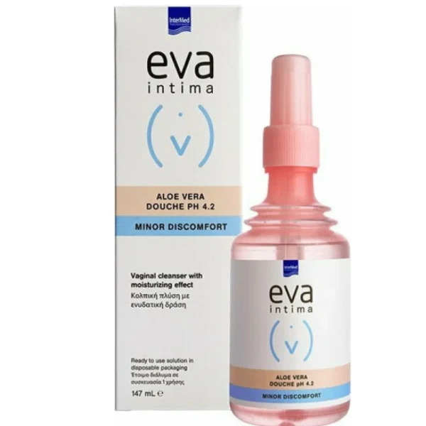 Intermed Eva Intima Minor Discomfort Aloe Vera Douche pH 4.2 147ml