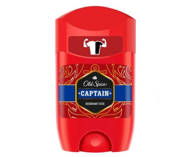 Old Spice Captain Deodorant Stick Αποσμητικό Στικ για Άνδρες, 50ml