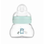 Mam Fell Good Matt Baby Bottle Forest Μπιμπερό Γυάλινο με Θηλή Σιλικόνης 0m+, 90ml